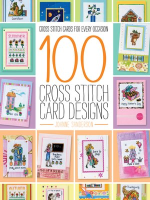 cover image of 100 Cross Stitch Card Designs